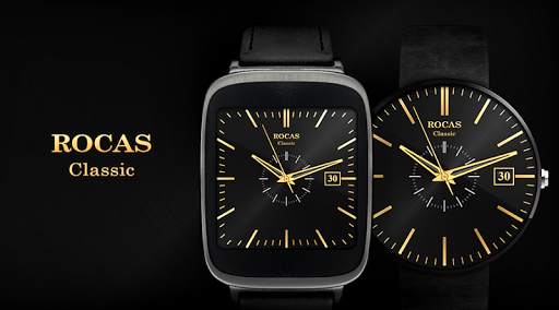 ROCAS Classic Wear Watch Face screenshot 1