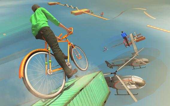 Impossible Bicyle Racing Stunts Tracks 3D screenshot 13