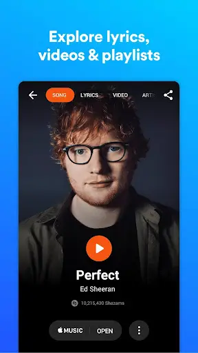 Shazam: Discover songs & lyrics in seconds स्क्रीनशॉट 3