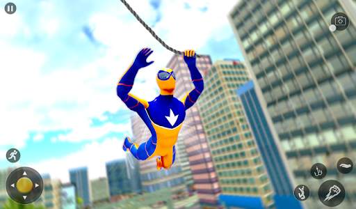 Spider Hero Gangster Game - Crime City Rope Hero screenshot 5