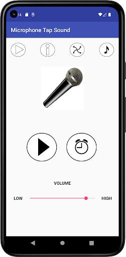 Microphone Tap Sound screenshot 1