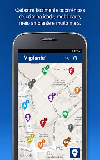 Vigilante App screenshot 2