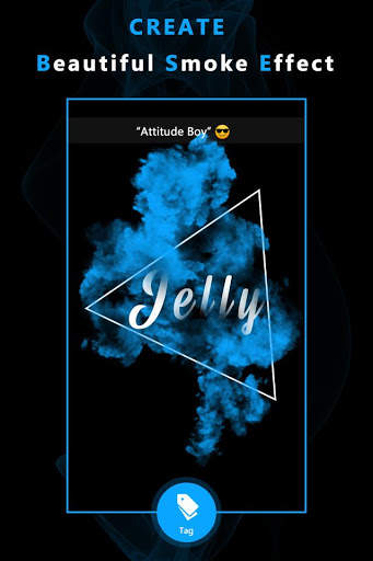 Smokey Name Art Effect : Smoke Photo Editor скриншот 2