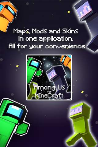 Mod Among Us for Minecraft - master mod addon screenshot 4