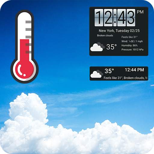 Weather Forecast with clock widget 1.7.5wf