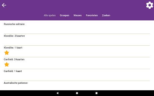 Solitaire-collectie klassieker screenshot 14