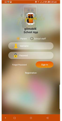 Gomobile School App screenshot 1