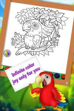 Birds Coloring Book 2018! Free Paint Game screenshot 17