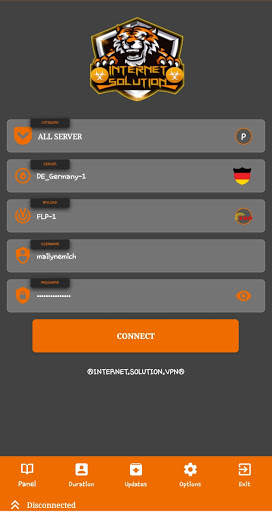 INTERNET SOLUTION VPN screenshot 1