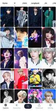 방탄소년단 배경화면 - BTS Wallpaper HD 4K Lock Screen 2020 2 تصوير الشاشة