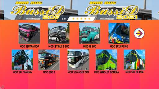 Mod Bus Bussid 2021 screenshot 2
