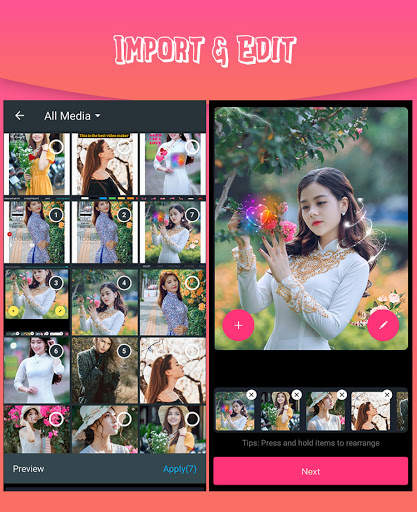 StoryMaker - Video Maker & Slideshow screenshot 1
