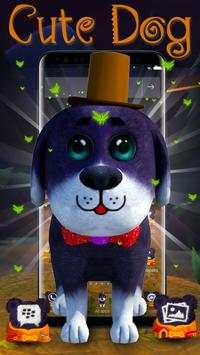 Animated Cute Dog Launcher Theme screenshot 1