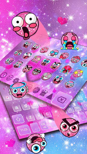 Galaxy Love Keyboard screenshot 3