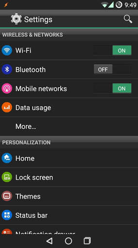 Smerald Green CM Theme screenshot 3