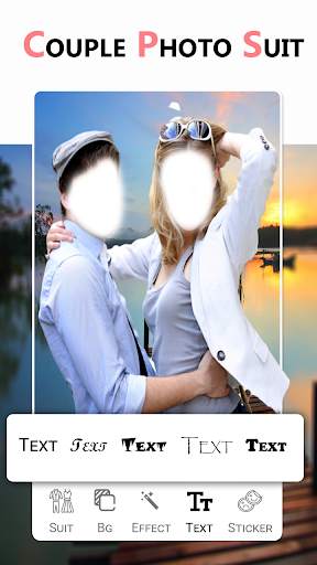 Couple Photo Suit - Love Couple Photo Editor 3 تصوير الشاشة