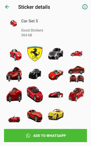 Car Stickers for Whatsapp – WAStickerApps screenshot 1