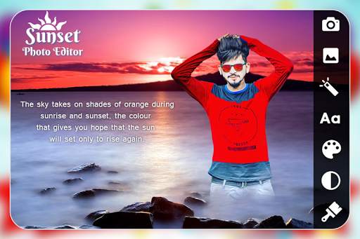 Sunset Photo Editor screenshot 3