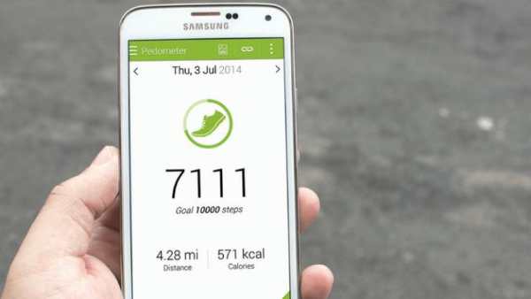 Pedometer screenshot 1