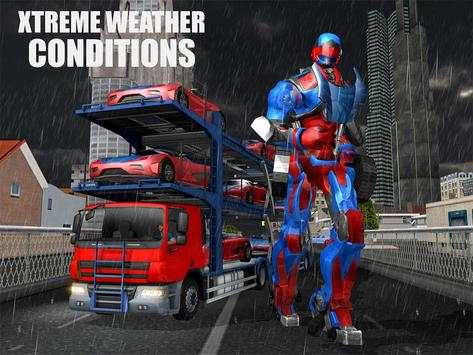 Robot Car Transport Truck Sim screenshot 12