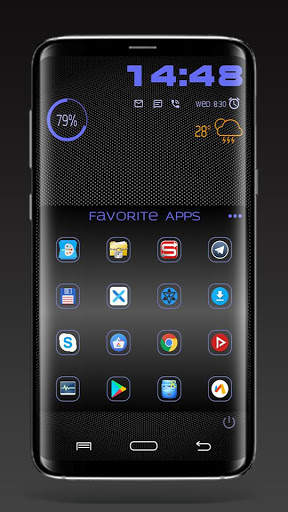 DarkCircles theme for Total Launcher screenshot 7