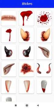 Halloween Photo Editor-Scary makeup screenshot 5