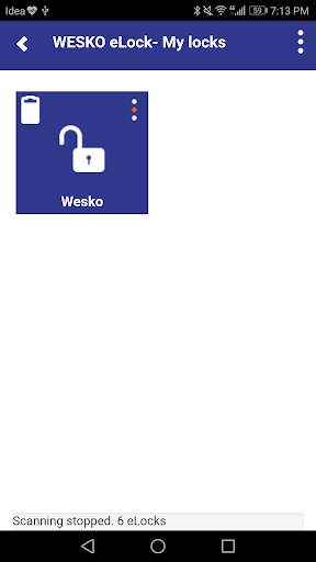 Wesko Lock App 5 تصوير الشاشة