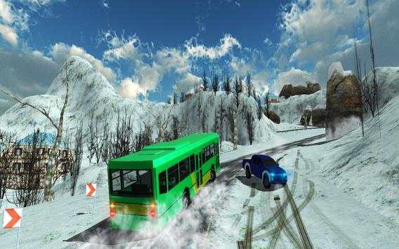 Snow Bus Offroad Hill screenshot 13