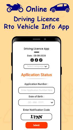 Driving Licence Apply Online screenshot 2