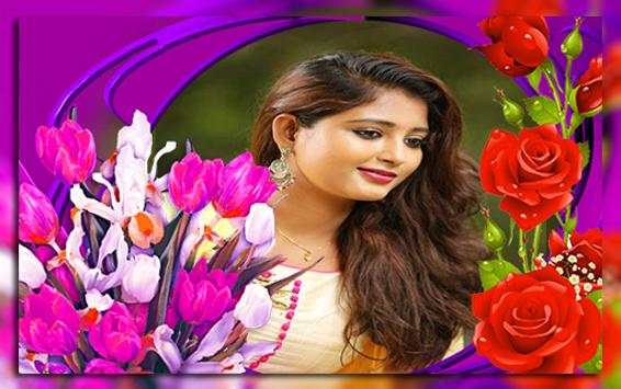 Flower Photo Frames : Best Photo images Effects 1 تصوير الشاشة