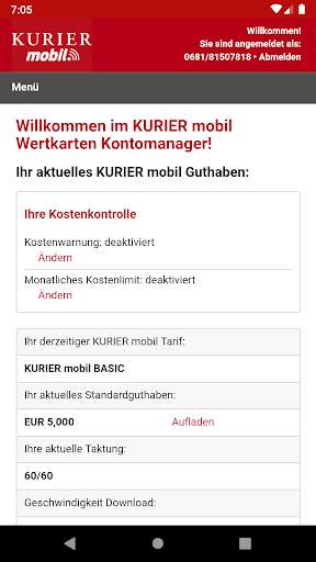 KURIER mobil screenshot 2
