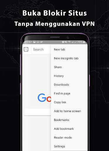 BF BRokep Browser Buka Blokir Situs Tanpa VPN screenshot 4