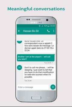SMS & MMS Launcher - Messaging app screenshot 2