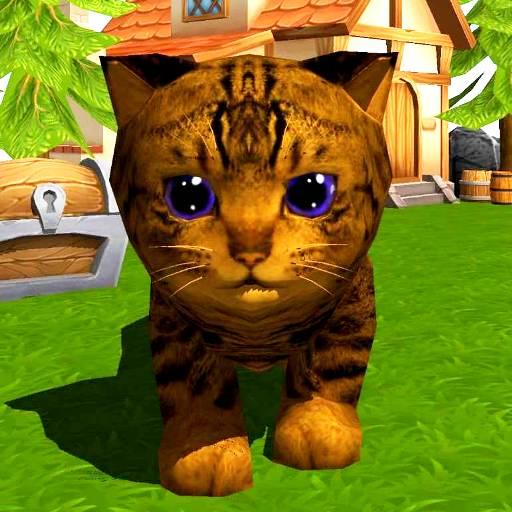Colored Kittens, virtual pet icon