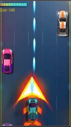 Cyber Road Racing Shooter screenshot 2
