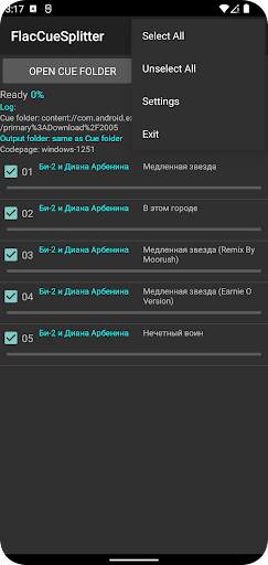 Flac Cue Splitter screenshot 4