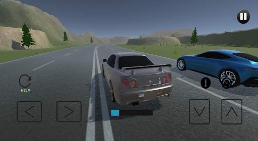 Driving Skyline R34 Drift Car screenshot 6