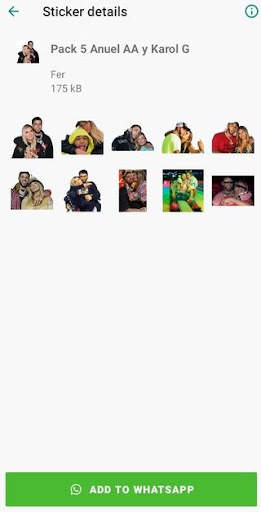 Stickers de Anuel AA para WhatSapp - WAStickers screenshot 5