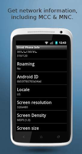Phone Info: Serial, IMEI, Etc screenshot 1