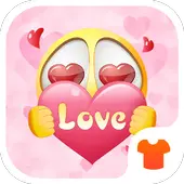 Emoji Theme - Pink Emoji Theme for Android FREE