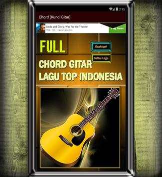 Kunci Gitar Full Lengkap screenshot 1