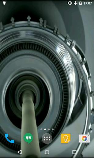 Aircraft Engine Live Wallpaper screenshot 3