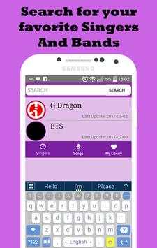 Chodo K-pop Lyrics screenshot 6