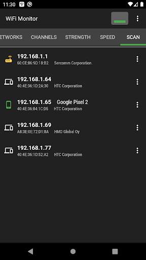 WiFi Monitor Pro: analyzer of WiFi networks screenshot 4