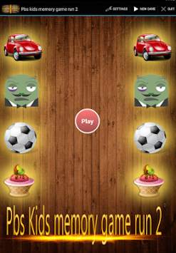 kids memory game run 2 screenshot 1