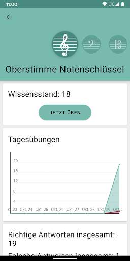 Clefs: Trainer fürs Notenlesen screenshot 6