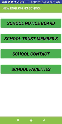 New English Higher Secondary School (Himatnagar) screenshot 1