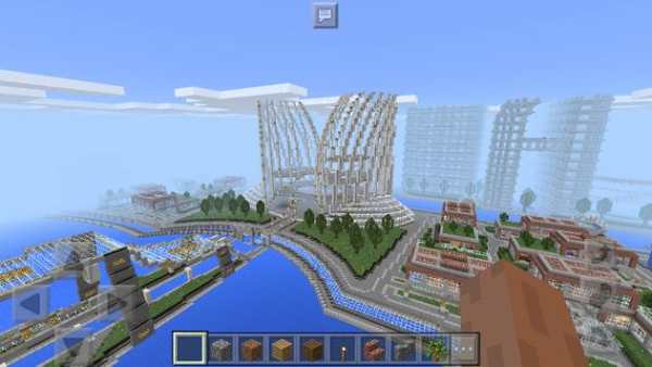 Futuristic City Minecraft map screenshot 6