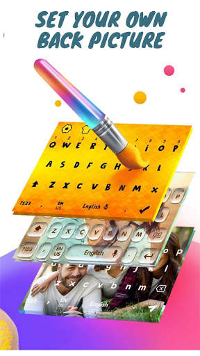 Neon Chetaa keyboard - Emoji, Gif, 3D Keyboard screenshot 3