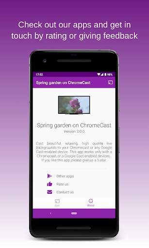 Spring Garden on Chromecast🌷Live wallpapers on TV screenshot 7
